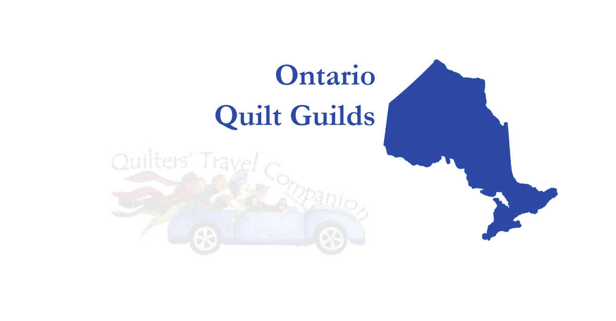 quilt guilds of ontario