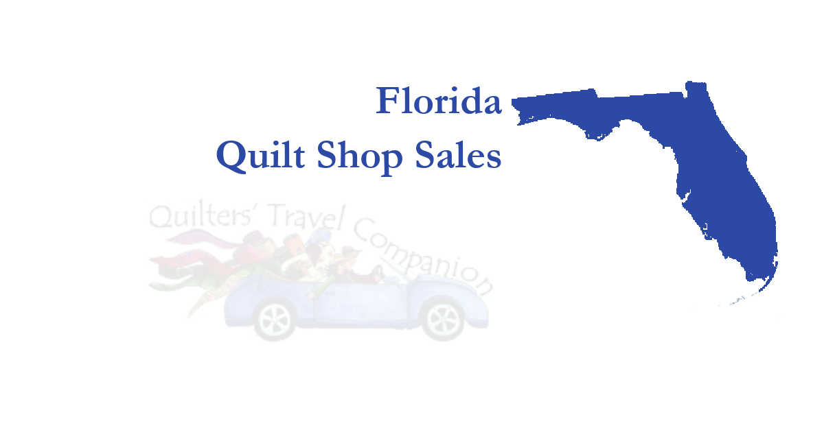 quilt shop sales of florida