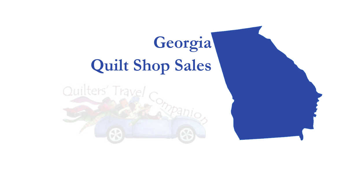 quilt shop sales of georgia