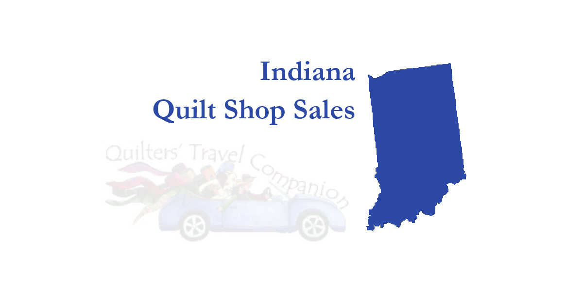 quilt shop sales of indiana