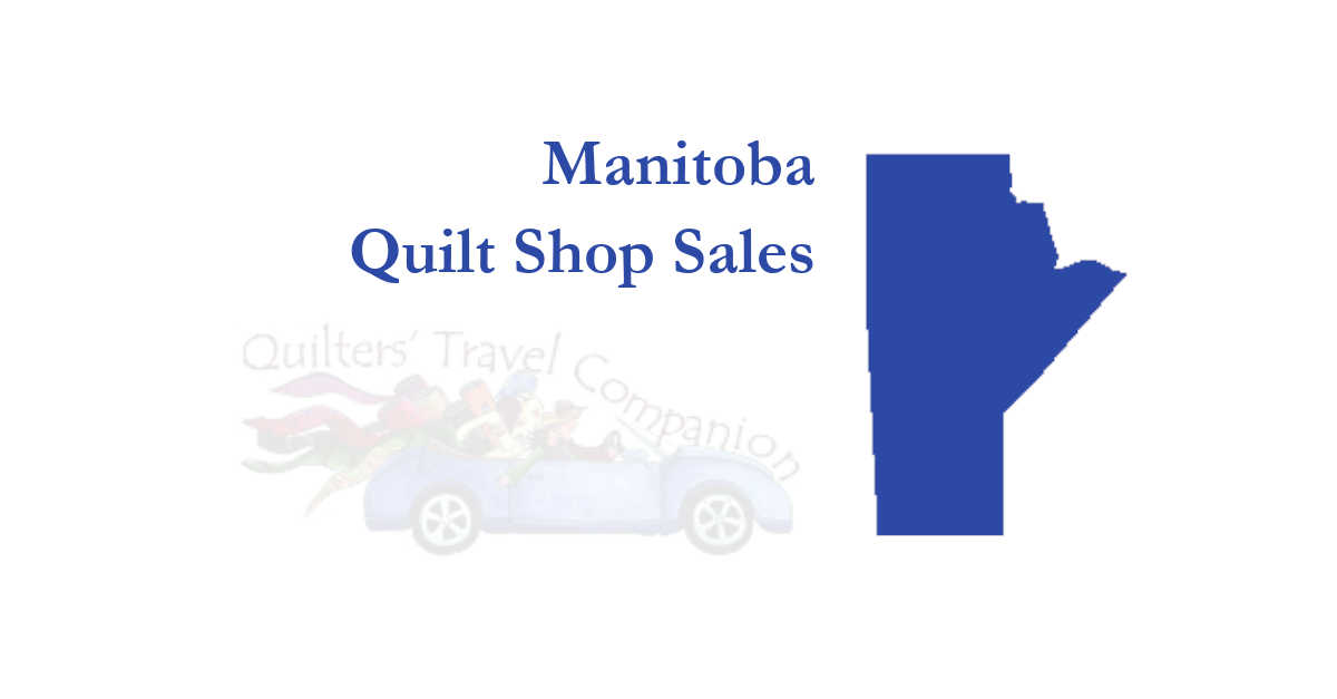 quilt shop sales of manitoba