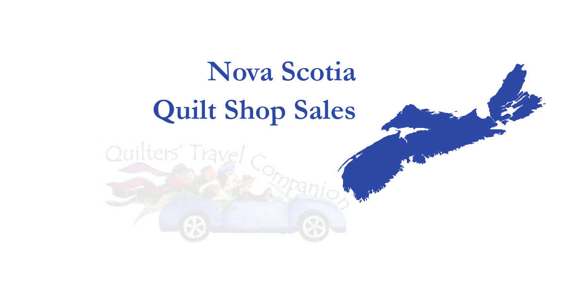 quilt shop sales of nova scotia