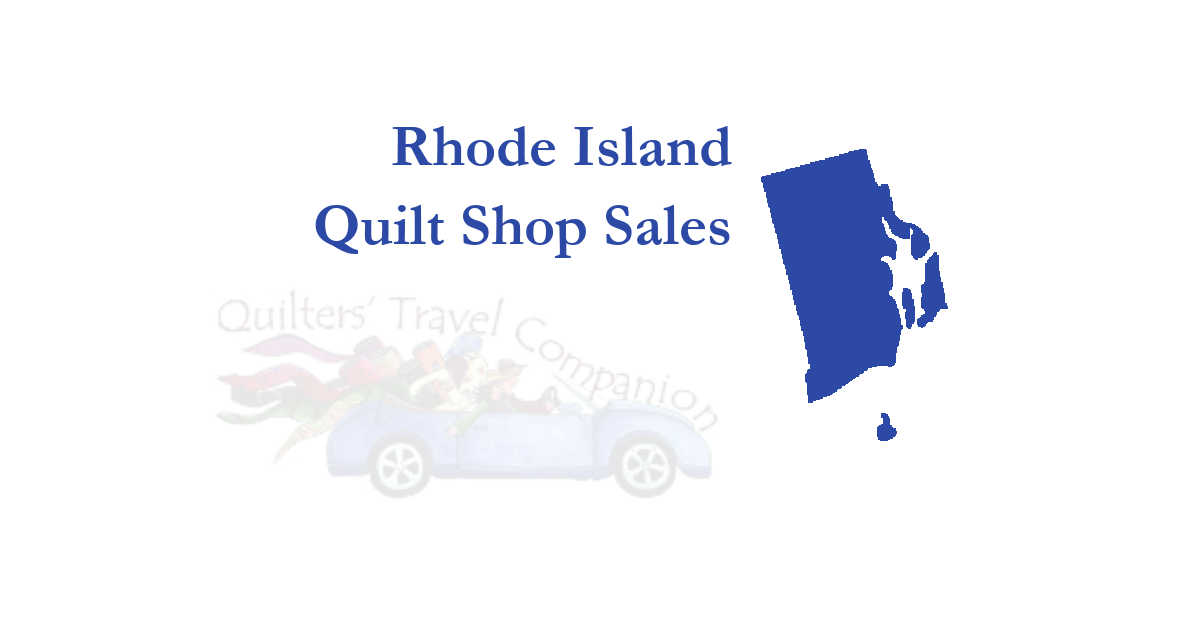 quilt shop sales of rhode island