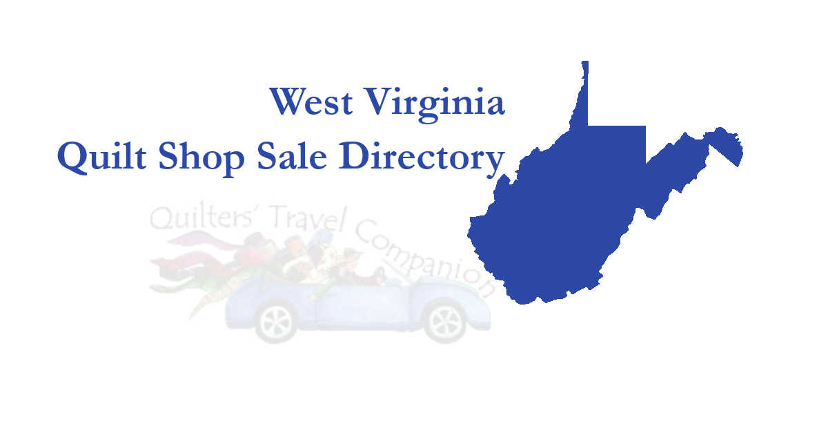 quilt shop sales of west virginia