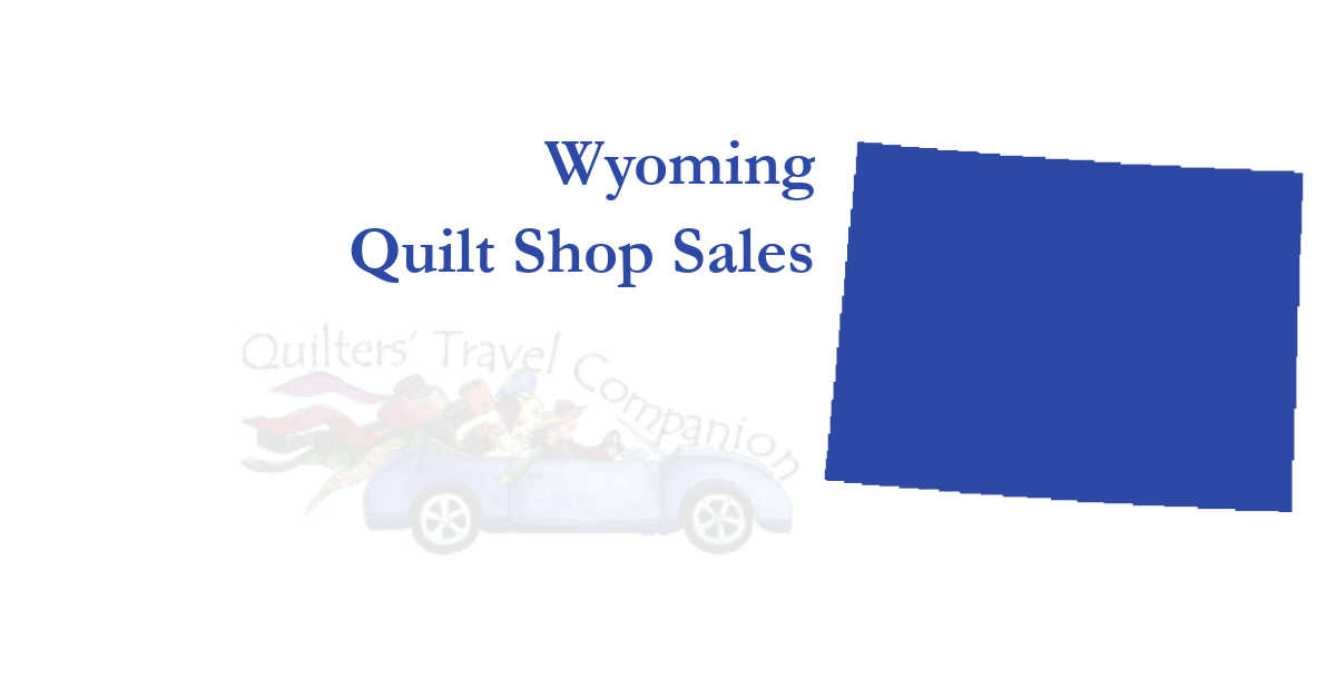 quilt shop sales of wyoming